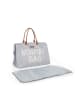 Childhome Childhome Mommy Bag - Farbe: Grey Off White