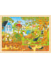Gollnest & Kiesel Einlegepuzzle Unser Garten über und unter der Erde | 40 x 30 x 0,8 cm, Holz,...