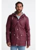 DreiMaster Maritim Herren Regenjacke in Weinrot