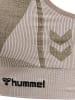 Hummel Hummel Top Hmlclea Yoga Damen Atmungsaktiv Schnelltrocknend Nahtlosen in CHATEAU GRAY/DRIFTWOOD MELANGE