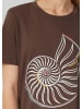 s.Oliver T-Shirt in 88D0_mokka