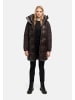 Navahoo Steppmantel Mandelkuss 14 in Choco