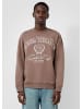 QS Sweatshirt in 86D0_braun