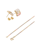 faina Women Jewelry Set in gold rose silver