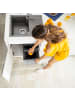 relaxdays Mülltrennsystem Grau Deluxe 2x20L