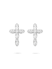 Tamaris Ohrstecker Cross in silber
