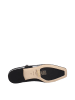 Jimmy Choo Schwarz Leder Ballerina Flache Schuhe
