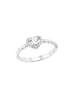 Amor Ring Silber 925, rhodiniert in silber