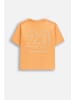 Coccodrillo Baumwoll-T-Shirt mit kurzen Ärmeln in orange