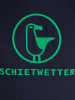 SCHIETWETTER Kinder T-Shirt "Lou" in navy/neongreen