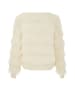 caspio Damen Strickjacke in Wollweiss