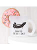 Mr. & Mrs. Panda Kaffeebecher Stinktier Yoga mit Spruch in Transparent
