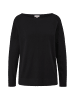 s.Oliver Strickpullover langarm in Schwarz