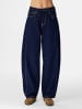 Pieces Barrel Fit Jeans in Dark Blue Denim 2