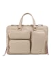 DuDu Pocket Aktentasche Leder 36 cm Laptopfach in grigio sabbia