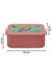 Mr. & Mrs. Panda Lunch Box Otter Seerose Design ohne Spruch in Rot Pastell