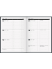 BRUNNEN Buchkalender 725 TimeCenter 14,8x20,8cm 1 Woche/2 Seiten SOFT-Einband ...