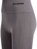 Hummel Leggings "Tif Seamless High Waist Tights" in Grau