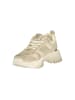 Laura Biagiotti Beige Damen Sneaker aus Polyurethan