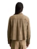 Marc O'Polo Overshirt regular cropped in Medium Brown