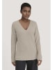 Hessnatur Hessnatur Strick Pullover Regular aus reiner Bio-Baumwolle in taupe