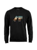 Cotton Prime® Skyline Sweatshirt "San Francisco" - Weltenbummler Kollektion in Schwarz