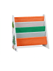 relaxdays Kinderbücherregal in Bunt - (B)62,5 x (H)60 x (T)28 cm