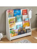 SoBuy Bücherregal in Mattweiß - (W) 30 x (H) 88 x (L) 80 cm