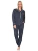 NORMANN Langarm Schlafanzug Pyjama Klassische Optik - 87008 in Allover