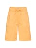 Camel Active Bermuda Shorts mit elastischem Tunnelzug in Orange