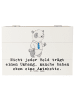 Mr. & Mrs. Panda Erinnerungsbox Bürgermeister Held mit Spruch in Weiß