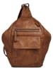 SPIKES & SPARROW Rucksack echt Leder in cognac