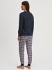 Calida Pyjama in dark sapphire