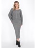 DreiMaster Women Cardigan in grey melange