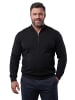 Men Plus Pullover in schwarz