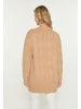 VIRITA Women Cardigan in Camel