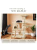 tectake Katzenbaum Marcel 141 cm Diverse Farben - Beige