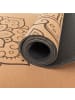 Divasya Kork-TPE-Yogamatte Light in Mandala-Design - 183 x 61 x 0,6cm