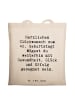 Mr. & Mrs. Panda Schultasche Spruch 40. Geburtstag mit Spruch in Creme