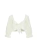 ebeeza Damen Sweater in WOLLWEISS