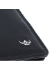 Golden Head Polo Kreditkartenetui RFID Schutz Leder 7.5 cm schwarz
