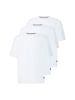 BLEND T-Shirt BHKriso 3er-Pack in 3x Snowwhite (205771)