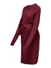 ONLY Strickkleid in Cabernet 1