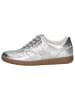 Caprice Sneaker in SILVER METAL.