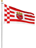 normani Fahne Bundesländerflagge 90 cm x 150 cm in Bremen