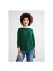 Street One Langarmshirt in dark brisk green