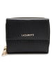 Lazarotti Bologna Leather Geldbörse Leder 12 cm in black