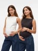 Vero Moda 2er-Pack Top in Black