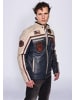 Mustang Lederjacke 31024850 in navy/offwhite