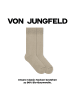 von Jungfeld Classic Socken Herbstfarben in Light Taupe